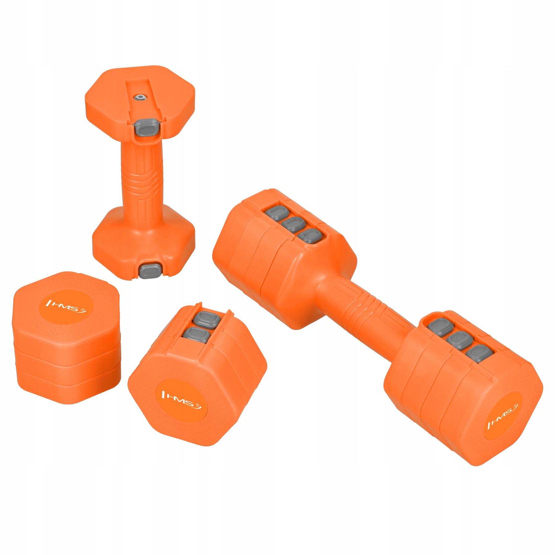 Fitness činky pro ženy Nastavitelné Hms 2x2.5 kg Závaží pro aerobik