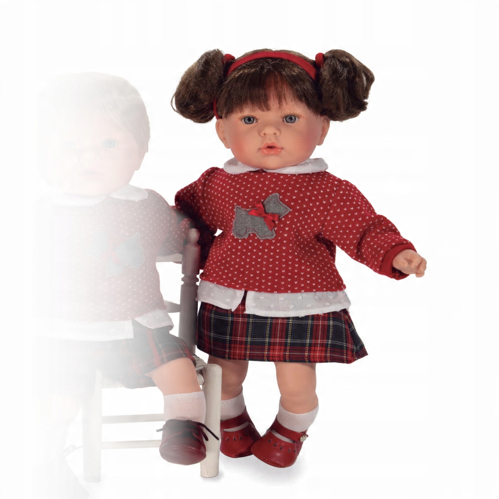 

Lalka hiszpańska Nines 6050 Tita brunetka 45 cm