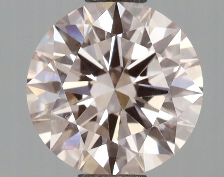 Diament laboratoryjny kolorowy 1.16ct ROUND Fancy Light Pink VS1 (NONE)