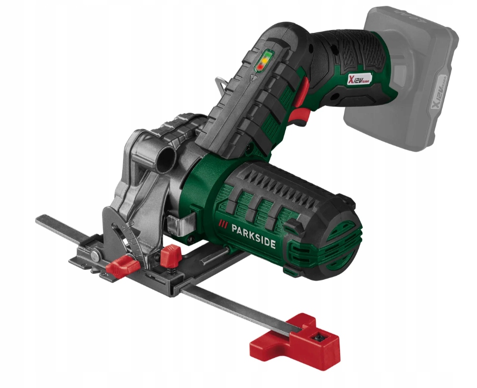 Parkside aku okružní pila 12 V, Phksa 12 B3