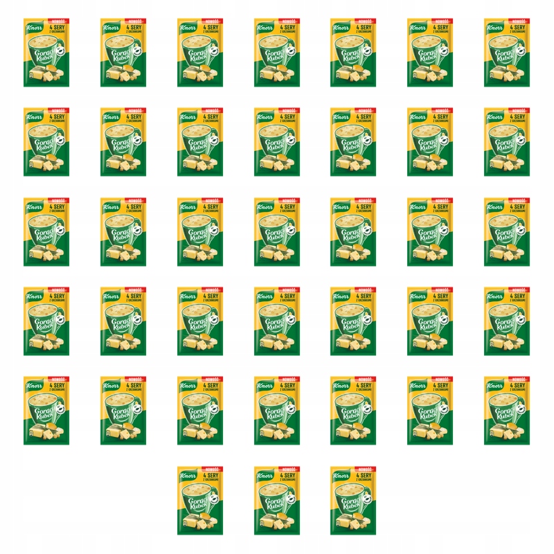 Knorr Gorący Kubek 4 sery z grzankami 17g X38
