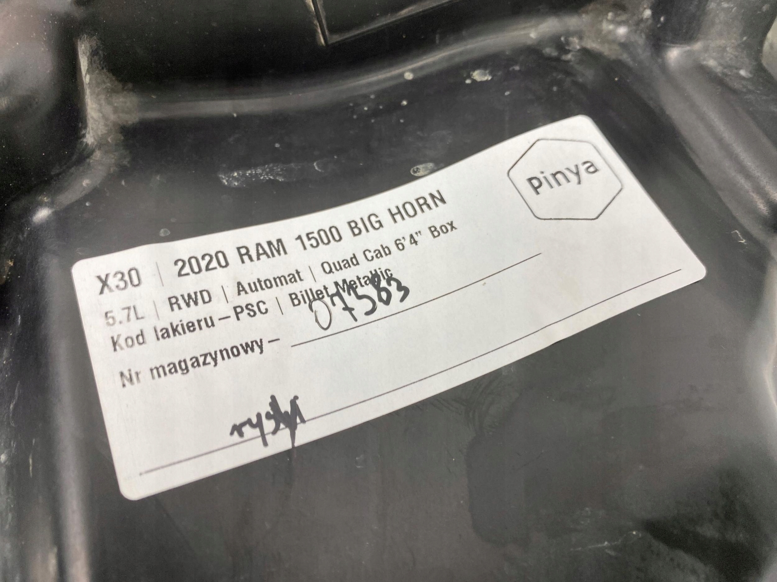 light front right Dodge Ram 1500 2019+ USA