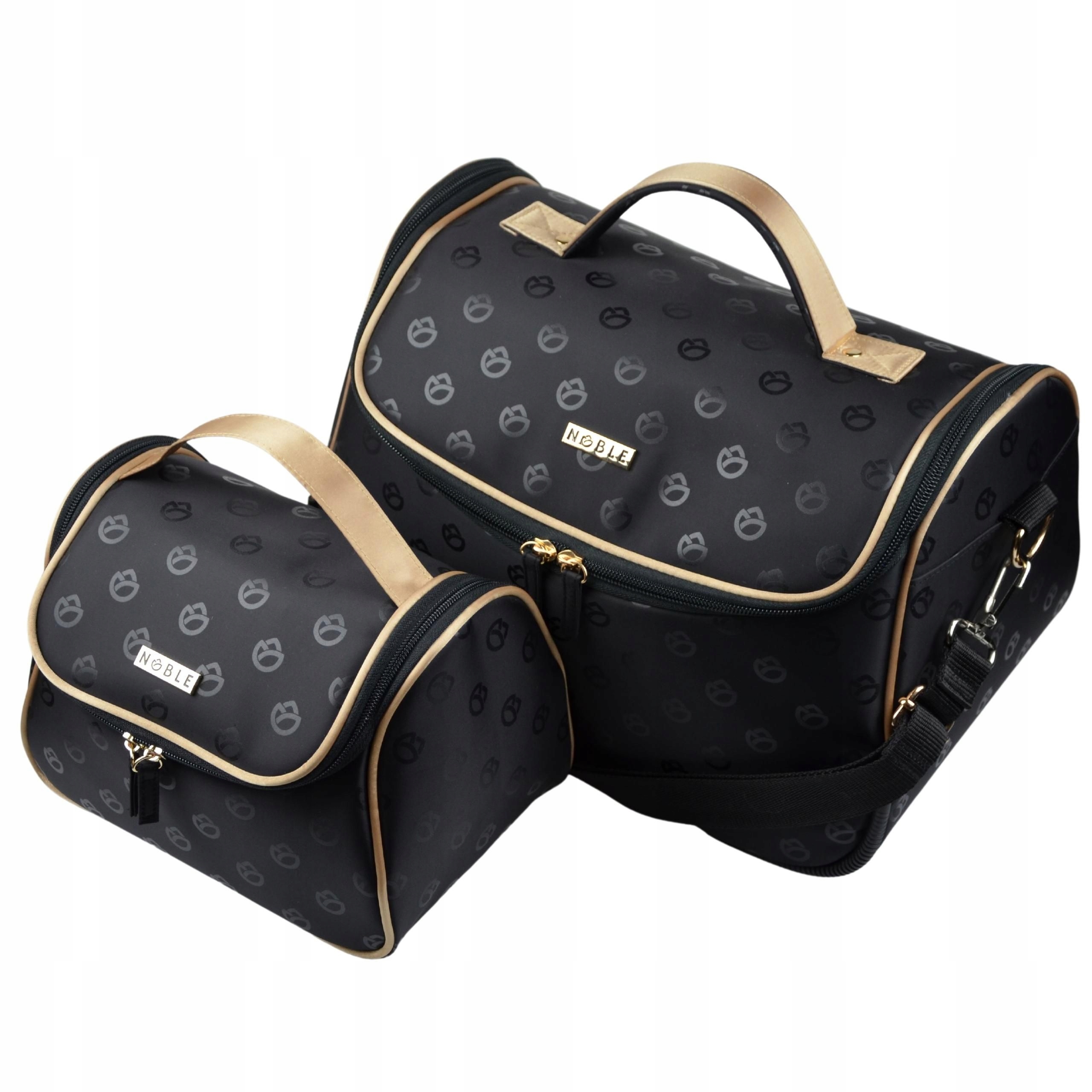 Dámská kosmetická taška kufřík organizér na kosmetiku sada 2 cestovní Noble