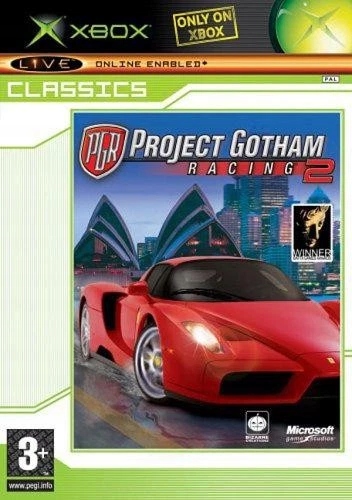PROJECT GOTHAM RACING PGR 2 Xbox в коробке