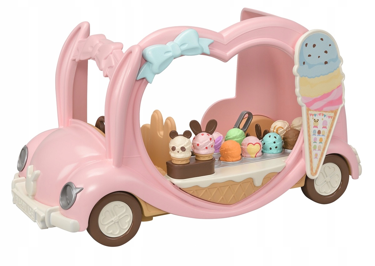 

Sylvanian Families Wesoły Samochód Z Lodami 5651