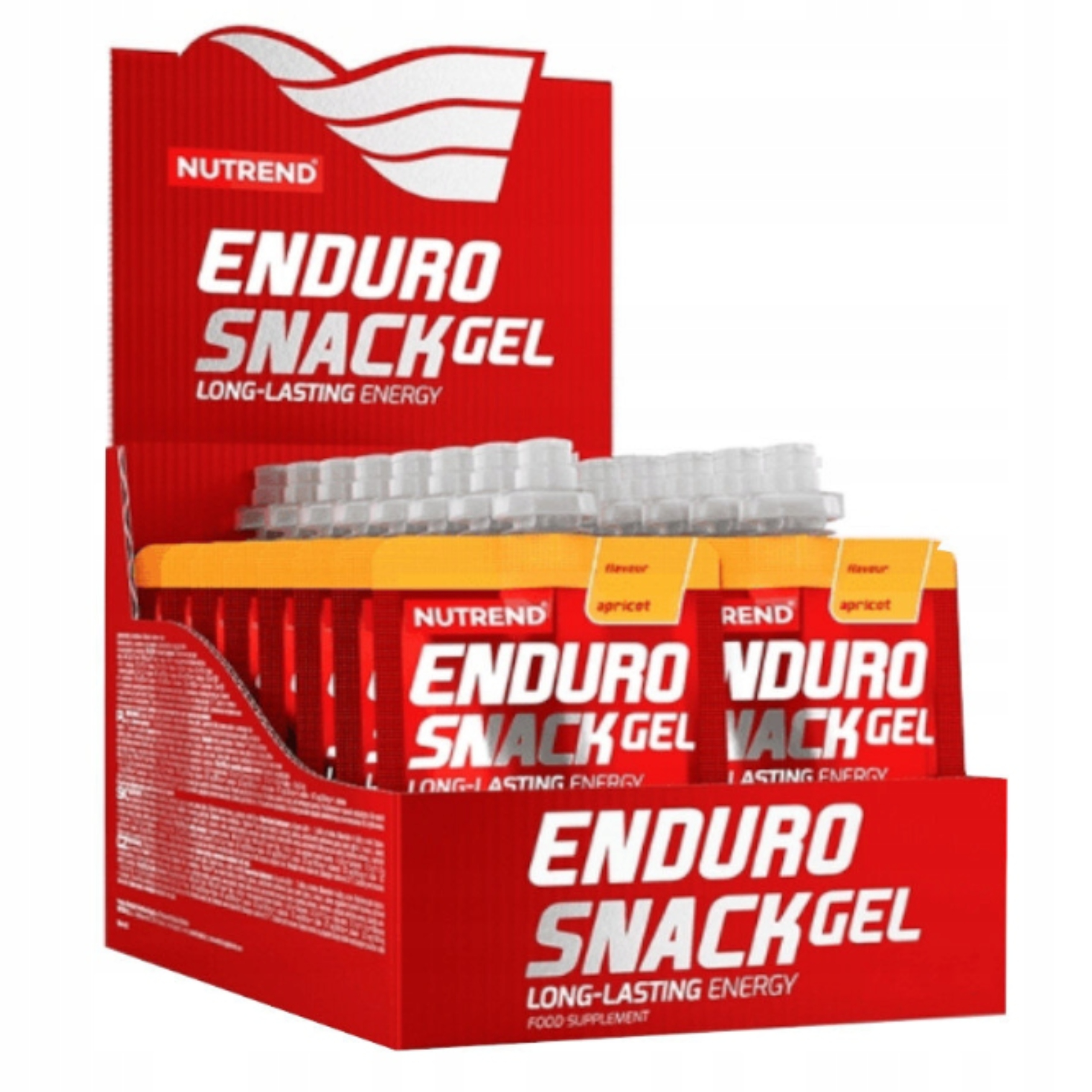 Energetický Gel Nutrend Endurosnack 16x75 g Pomeranč Bcaa Palatinóza