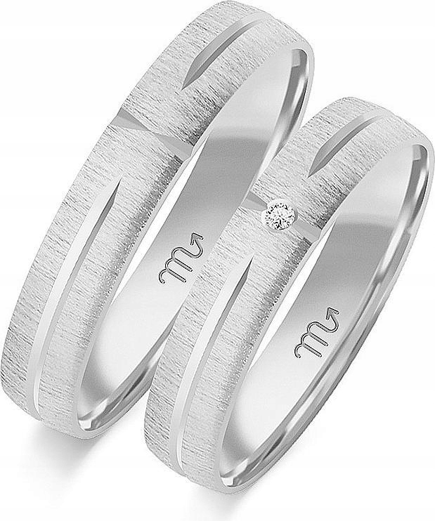 Bílé zlaté snubní prsteny svatba jemné 585 r 35 36 37 módní svatební kolekce