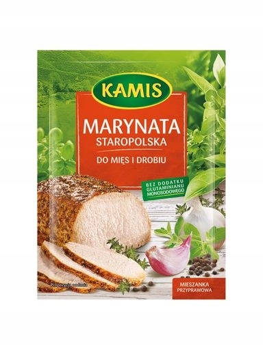 Levně 13 x Kamis Staropolská marináda na maso a drůbež Kořenící směs 20 g
