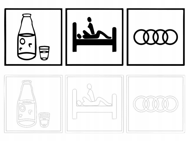 DRINKING FUCKING AUDI - Naklejka na samochód na auto KOLOR
