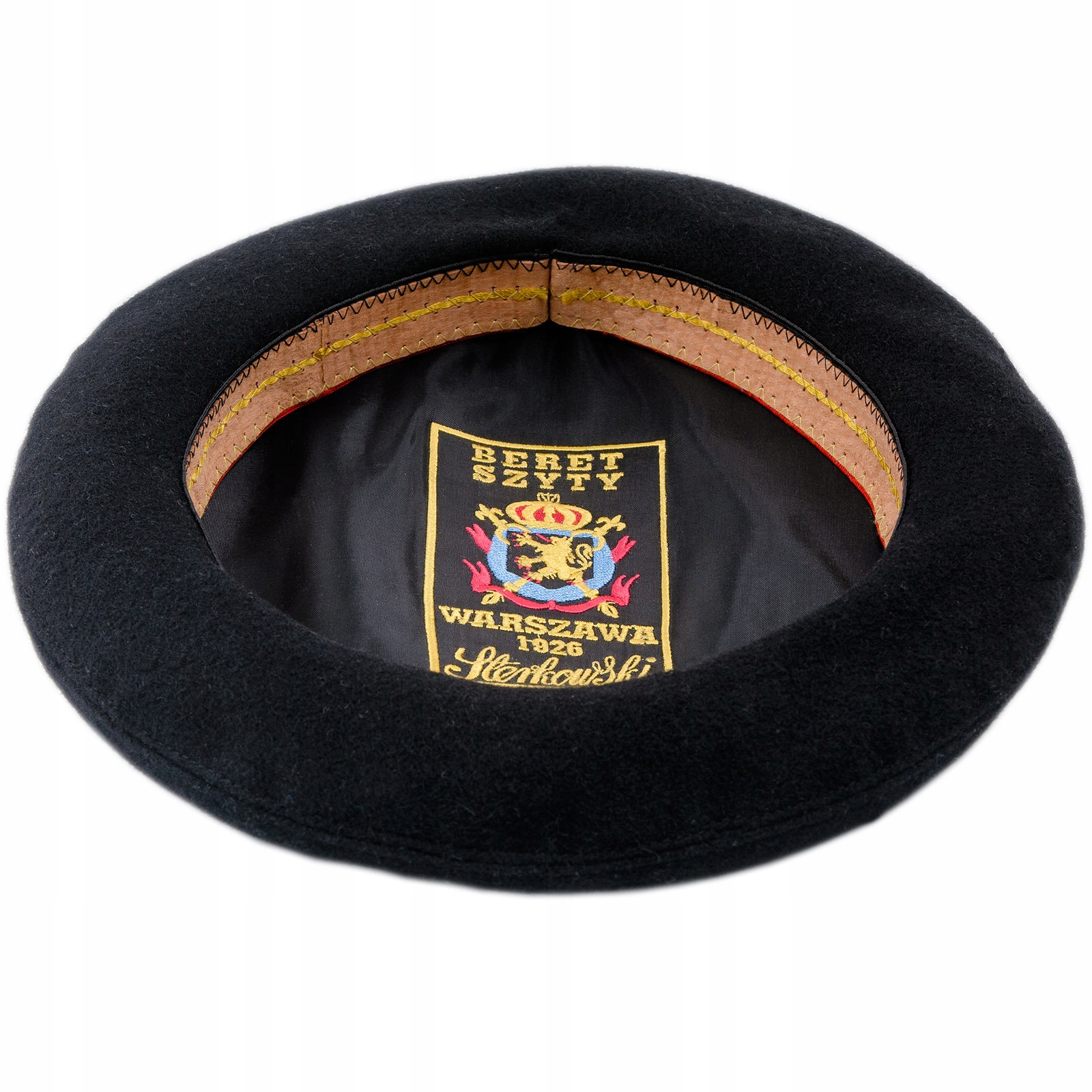 

Zimowy Beret Męski Grand Classic Czarny 57 CM M