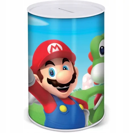 

Skarbonka metalowa Mario