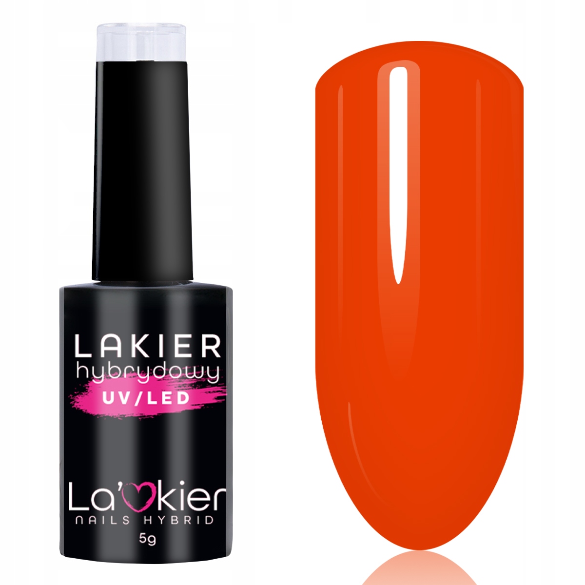 

La'Kier 350/ML Lakier Hybrydowy do paznokci Uv 5g