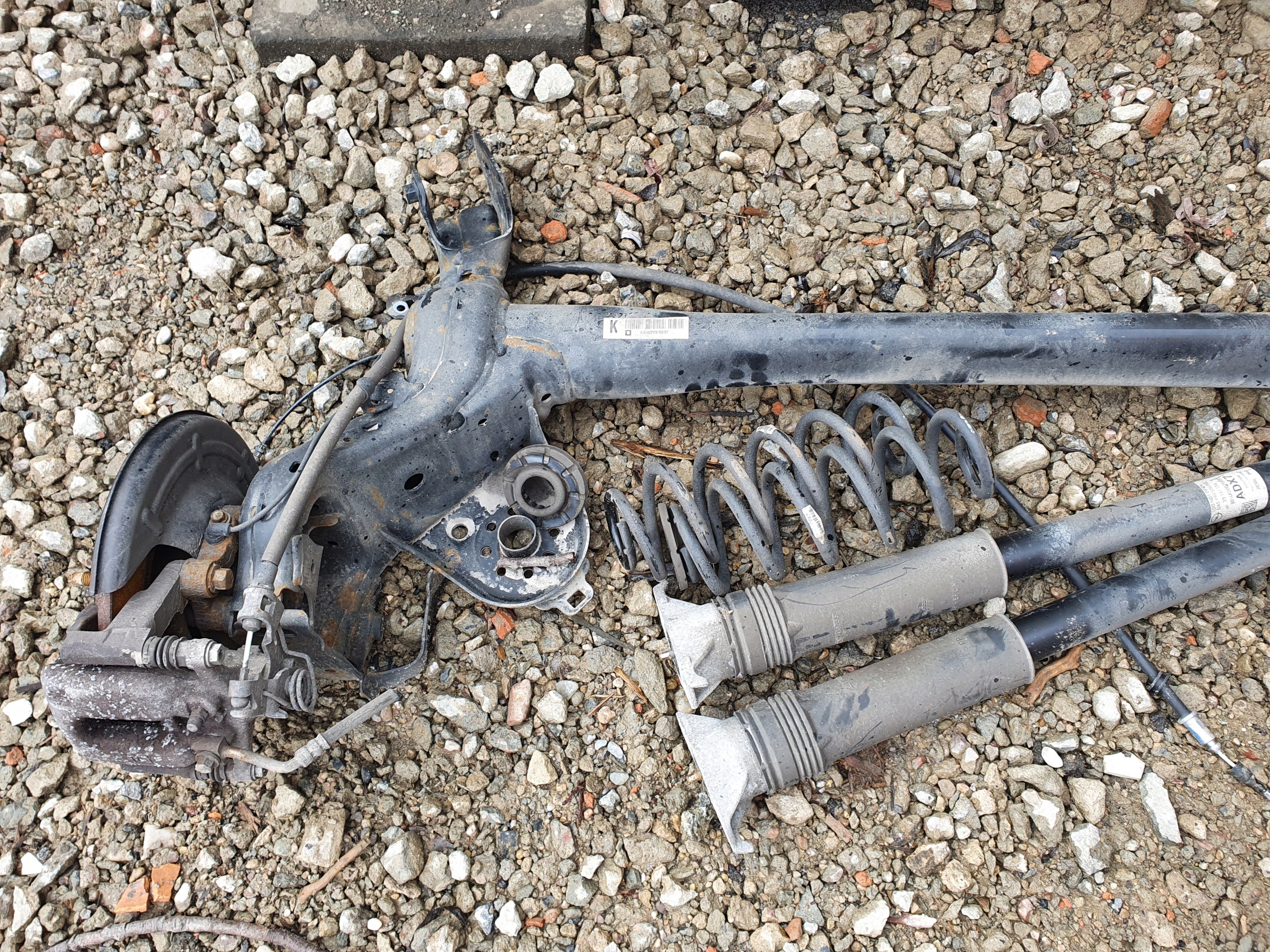 OPEL ASTRA K achse heck hinten Achsträger heck