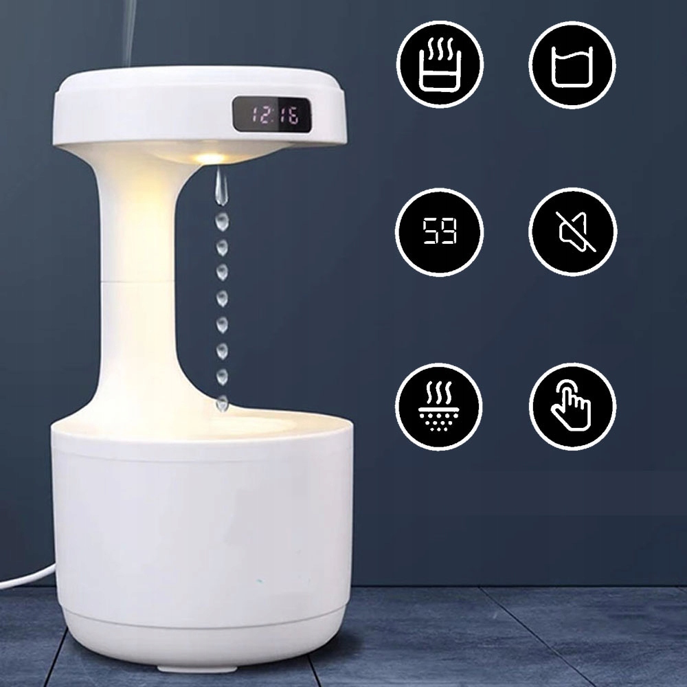 Nawilżacz ANTYGRAWITACYJNY kropla wody AROMATERAPIA dyfuzor mgła EAN (GTIN) 6955990510364