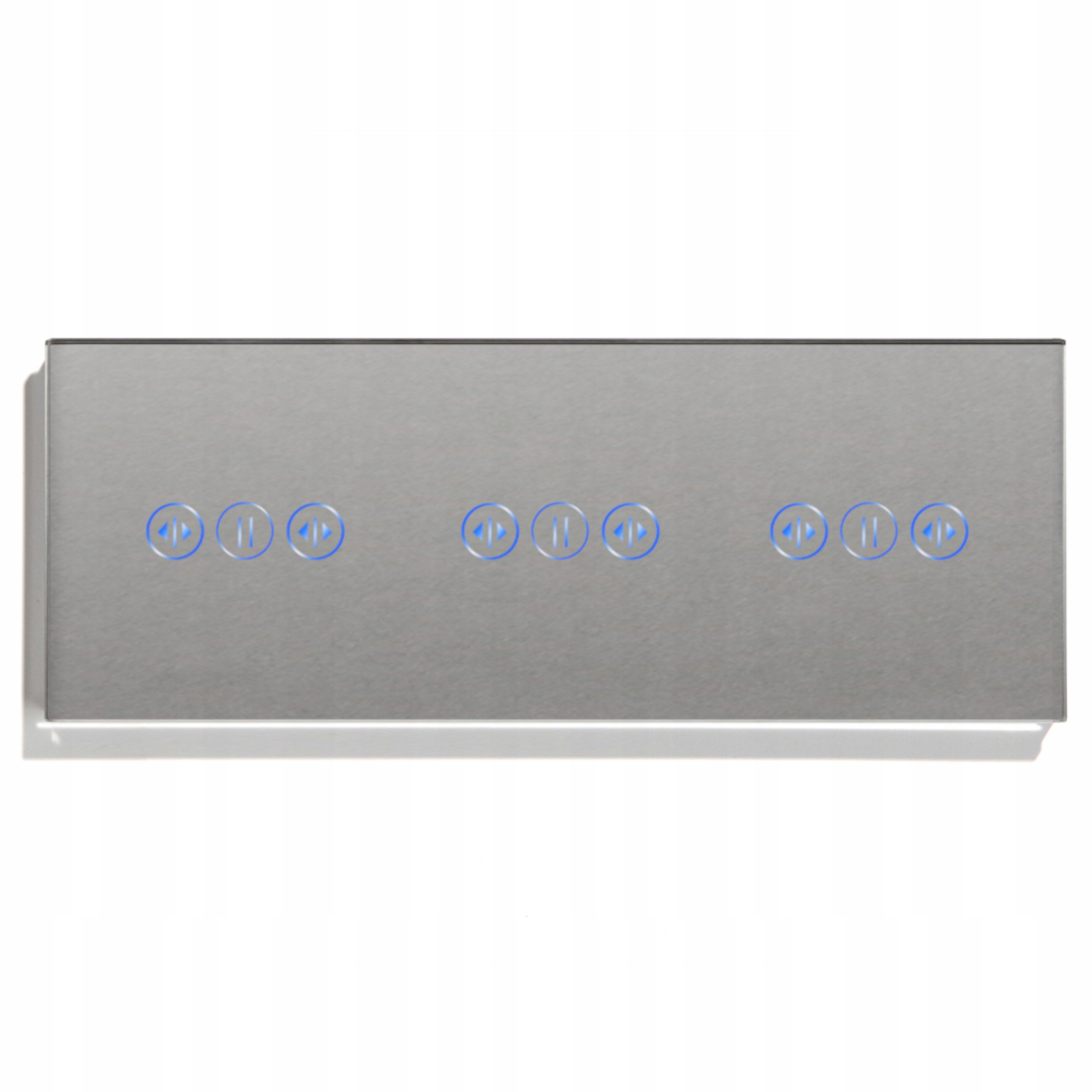 Dotykový Ovládač Rolet Žalúzií Wifi Trojitý Sklenený Vypínač