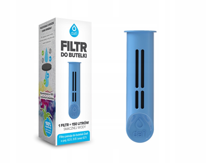 

Filtr do butelki Dafi 1szt. Niebieski