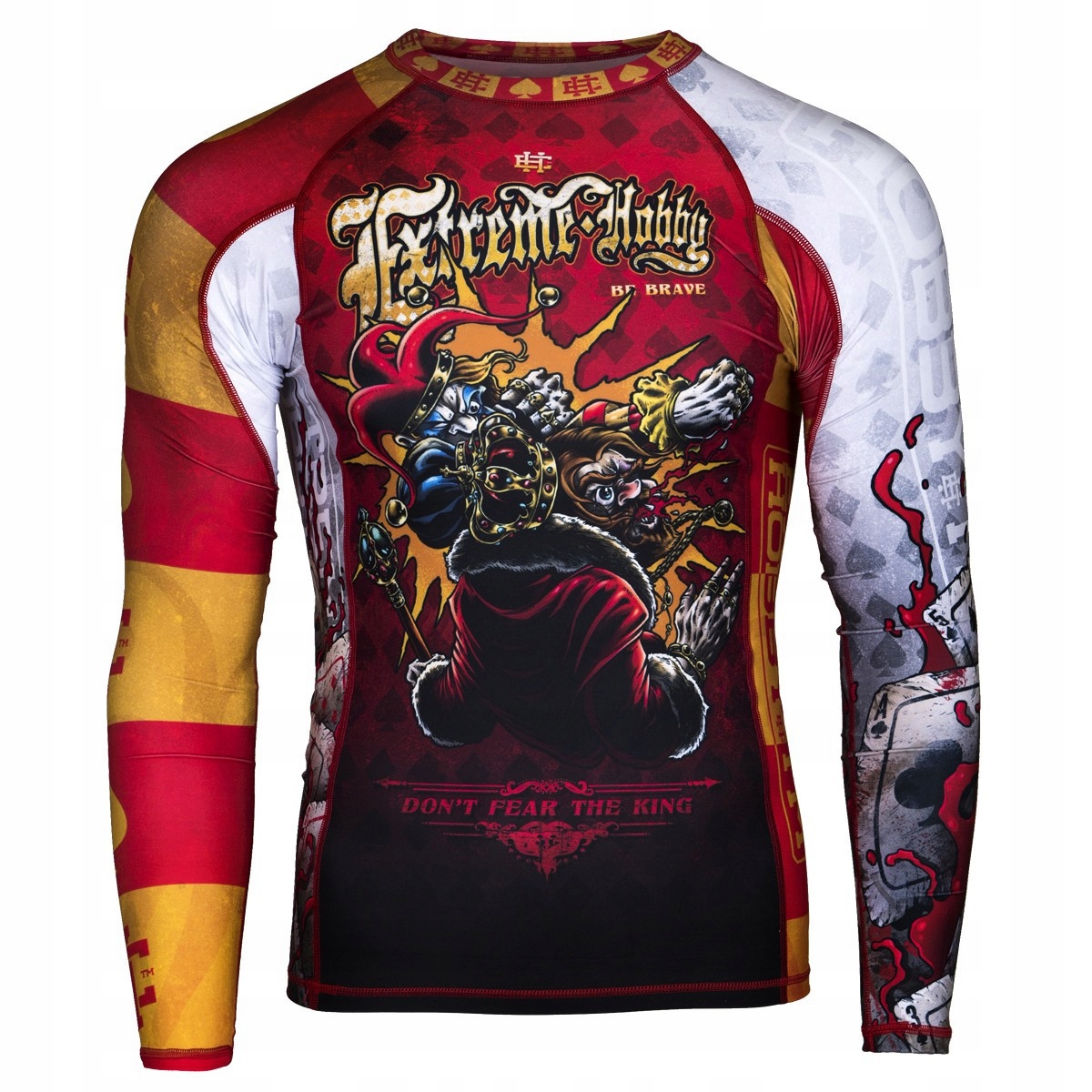 Koszulka Sportowa Męska Rashguard KILLER CARDS M
