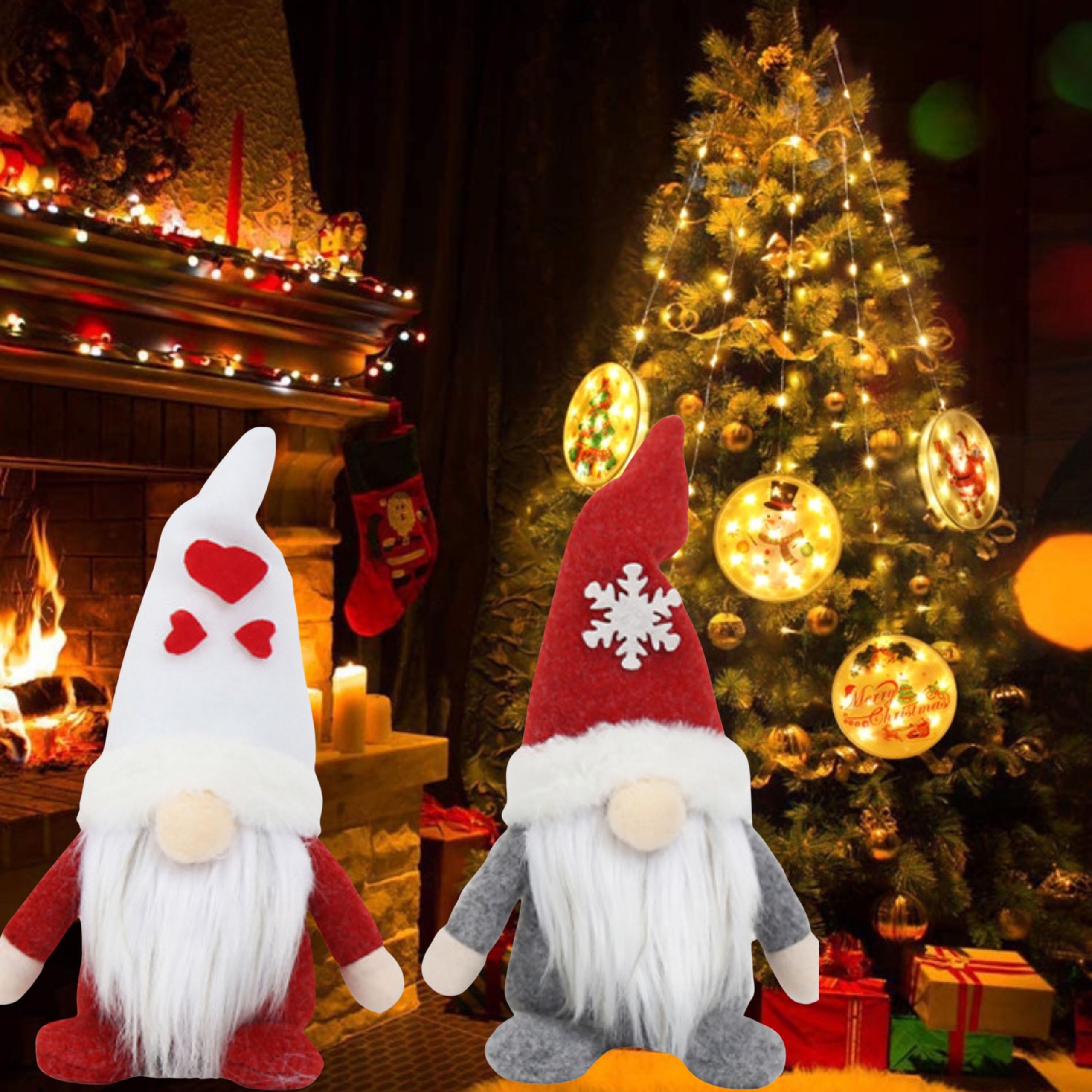 2X SKRZATY KRASNAL ŚWIĄTECZNY MIKOŁAJ GNOM ST Kod producenta SKRZAT KRASNAL ŚWIĄTECZNY STOJĄCY x 2 PREZENT