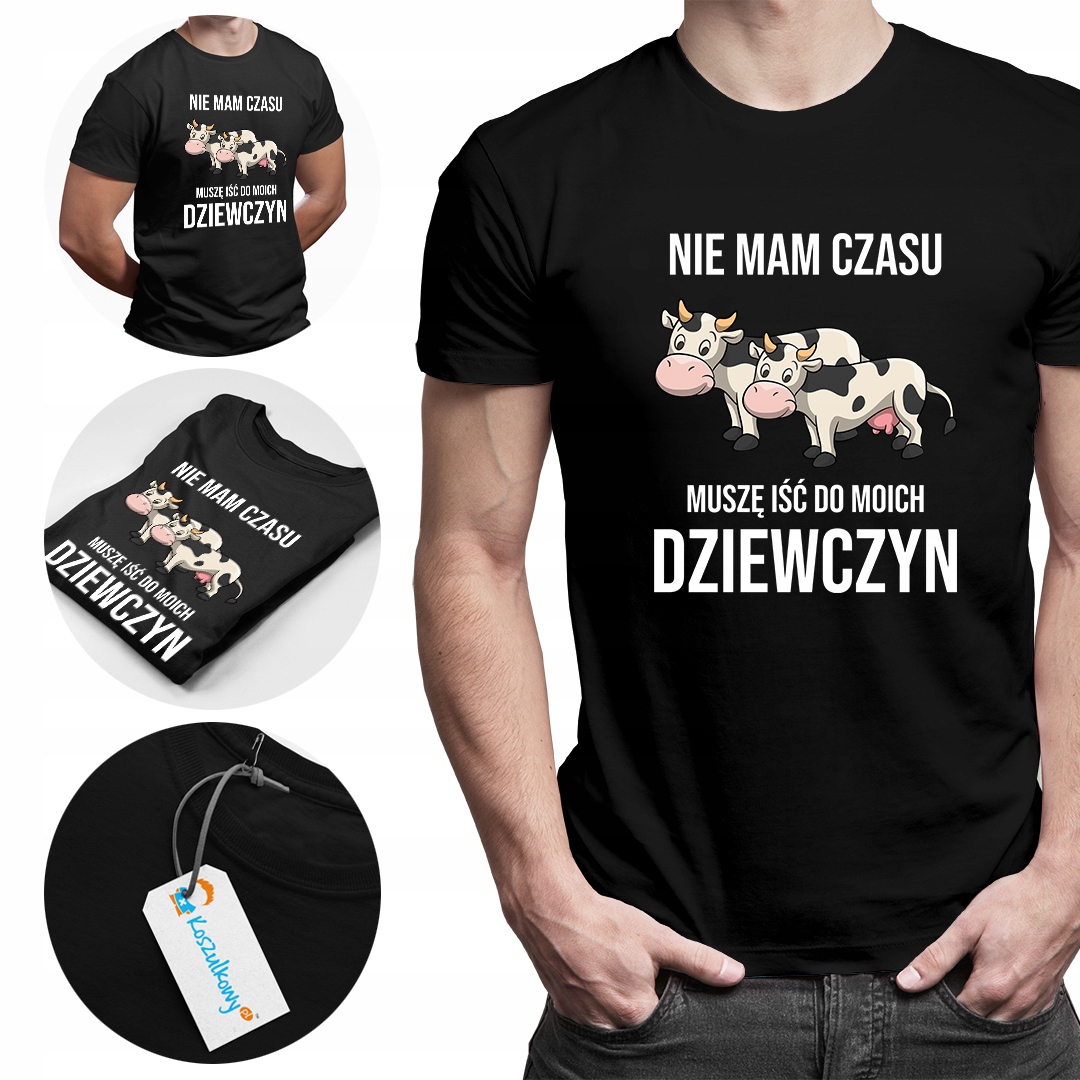 

Śmieszna Koszulka Z Krowami Dla Hodowcy