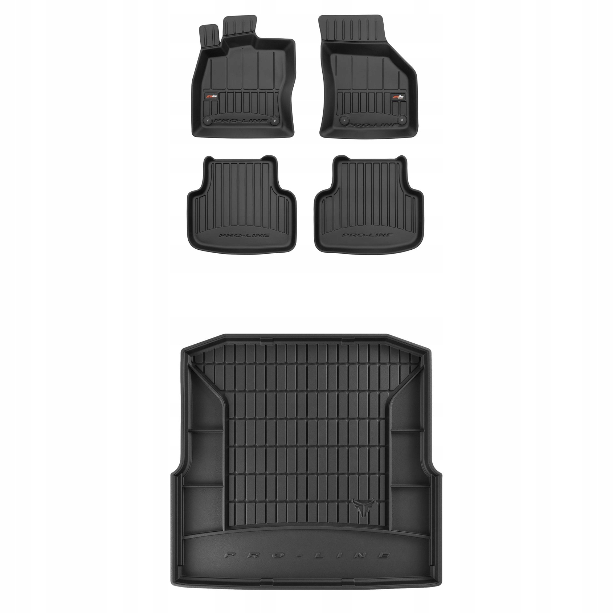 Sada gumových kobercov a rohoží pre Škoda Octavia III