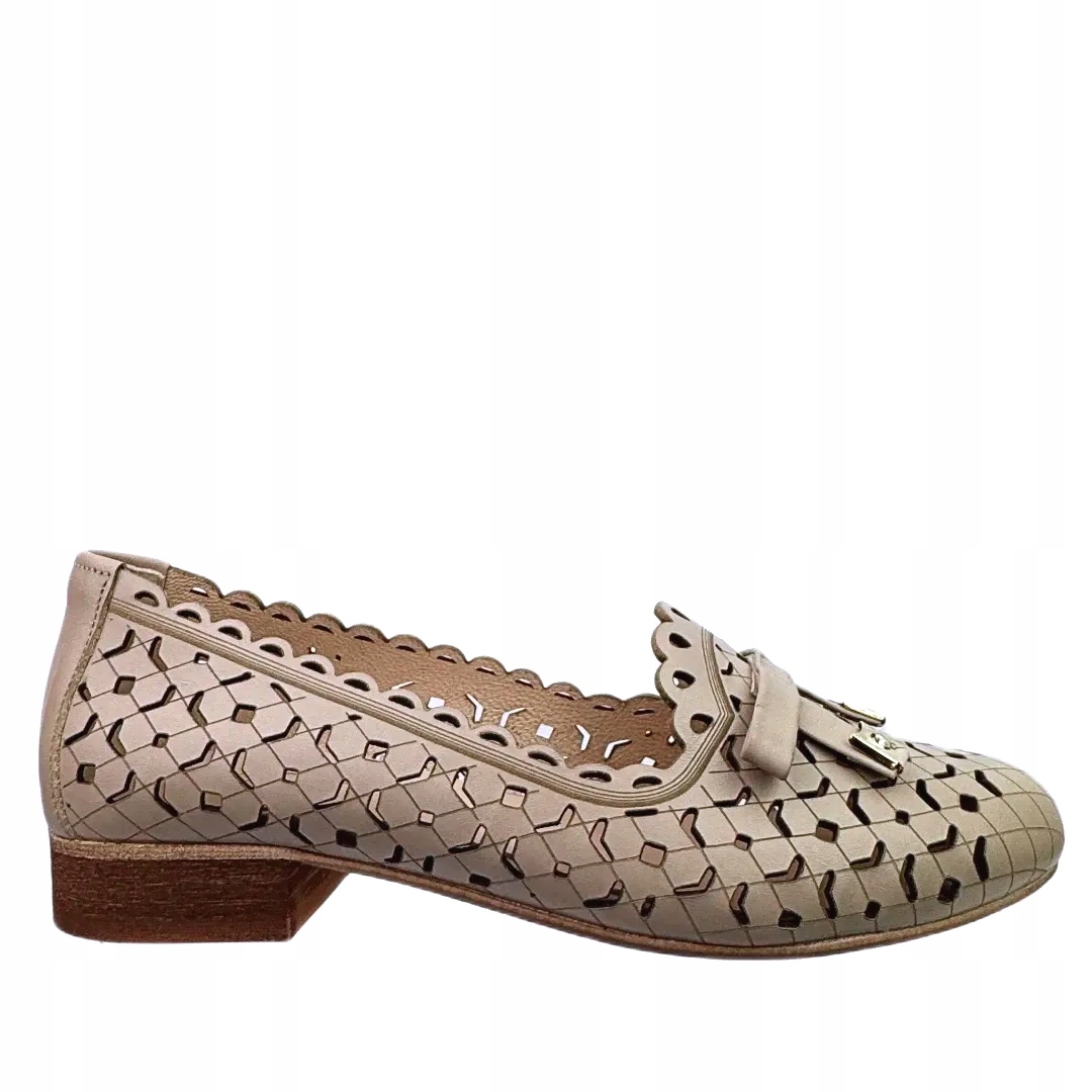 Dámské baleríny Boccato 010.1700 taupe 39, Taupe