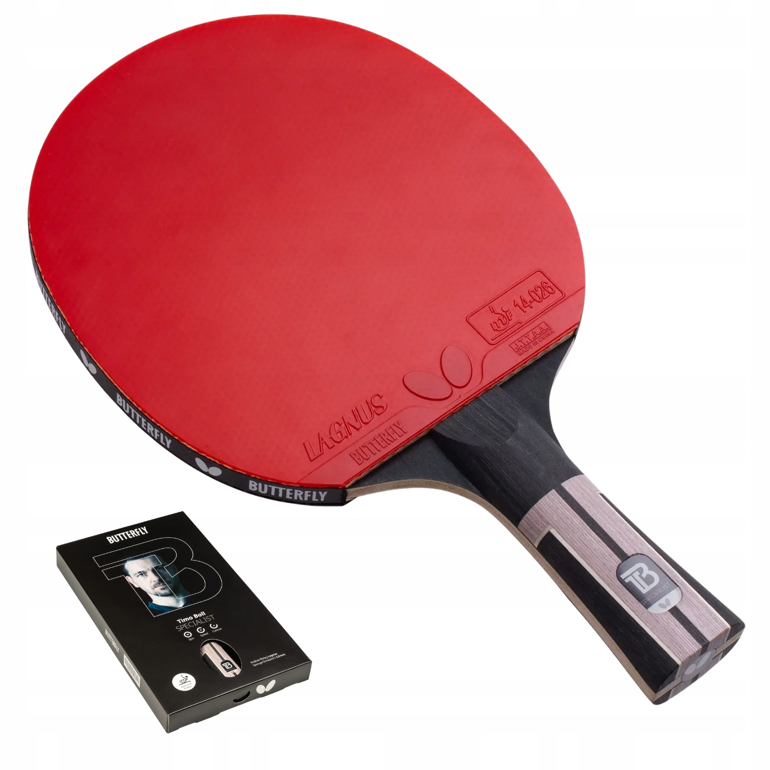 Rakietka Paletka do Tenisa Stołowego Butterfly Timo Boll Specialist