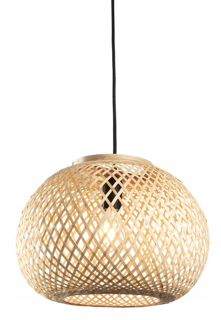 

Lampa wisząca Sigv ś35cm żyrandol Bambus