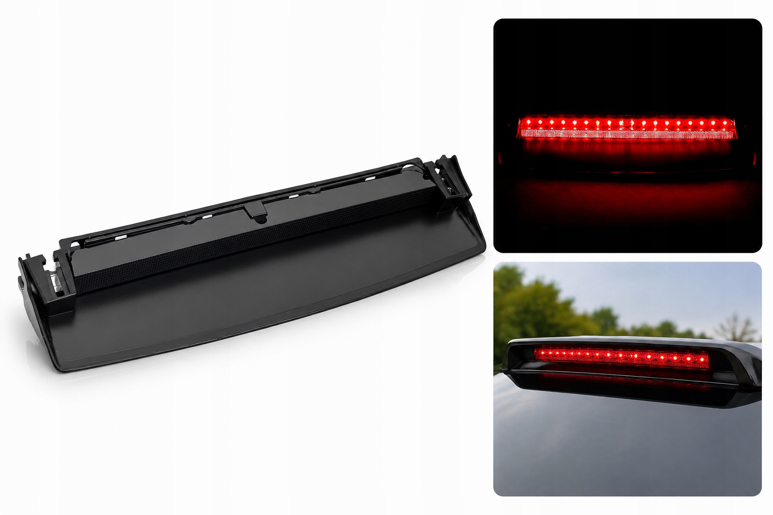 1x Třetí světlo Stop Led lampa Audi A4 B8 Sedan Kouřové Tmavé 8K5945097