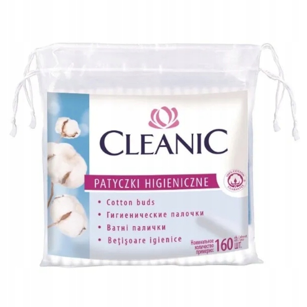 

Cleanic Patyczki higieniczne 160 szt.