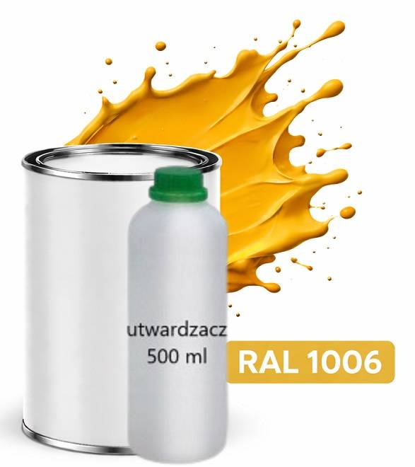 Ral 1006 Polyuretan Akryl 2:1 1L Pololesklý Lak Tužidlo Normal 0,5L
