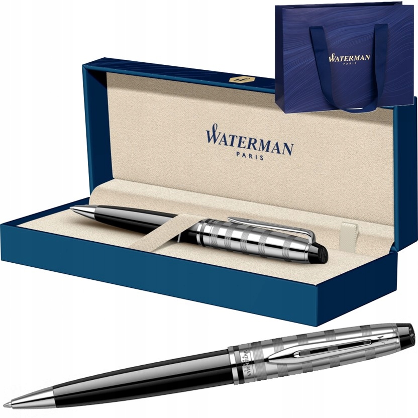 Długopis Waterman Expert Deluxe Czarny dla mężczyzny