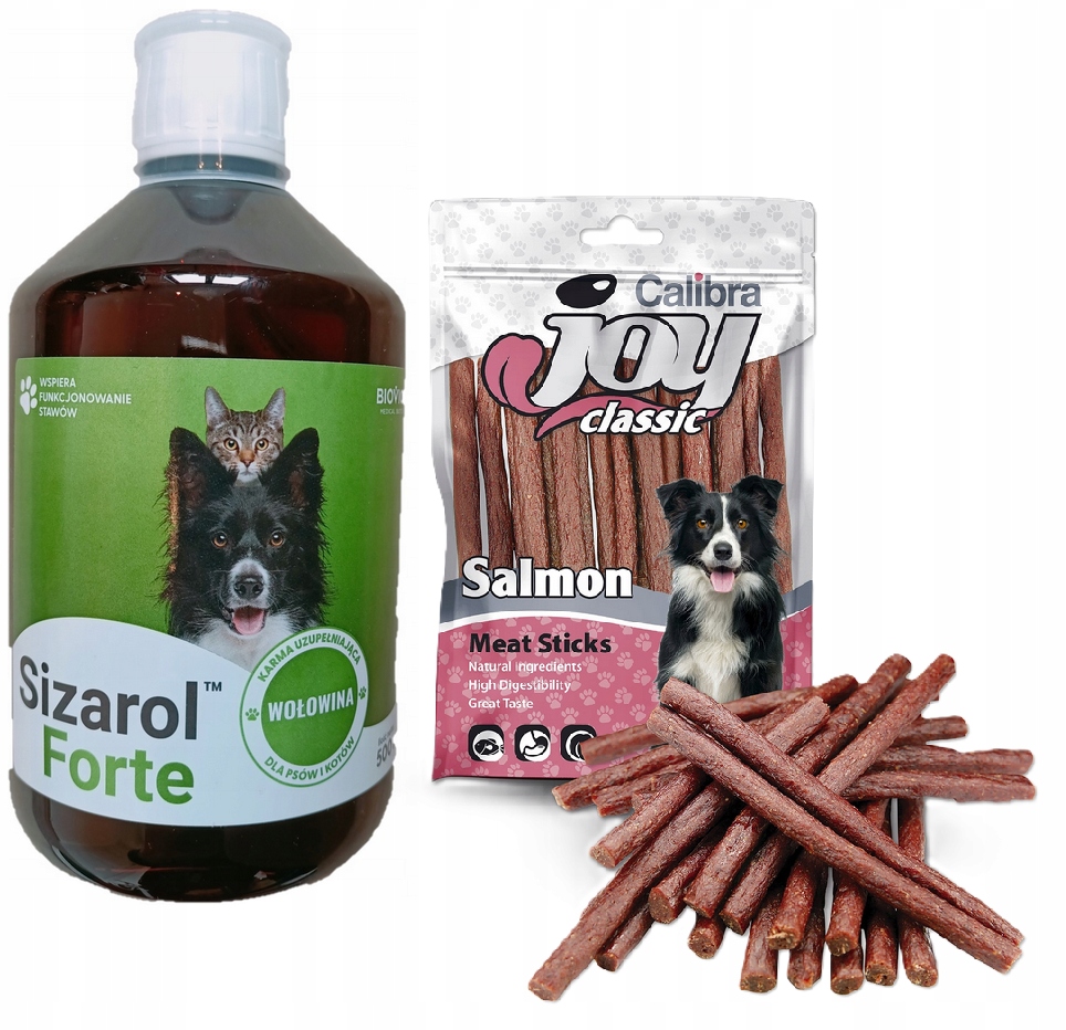 Sizarol Complex Forte 500ml Calibra Joy Dog Salmon Sticks 80 g
