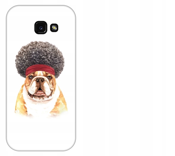 

Etui pokrowiec Samsung Galaxy A5 2017 Bulldog afro