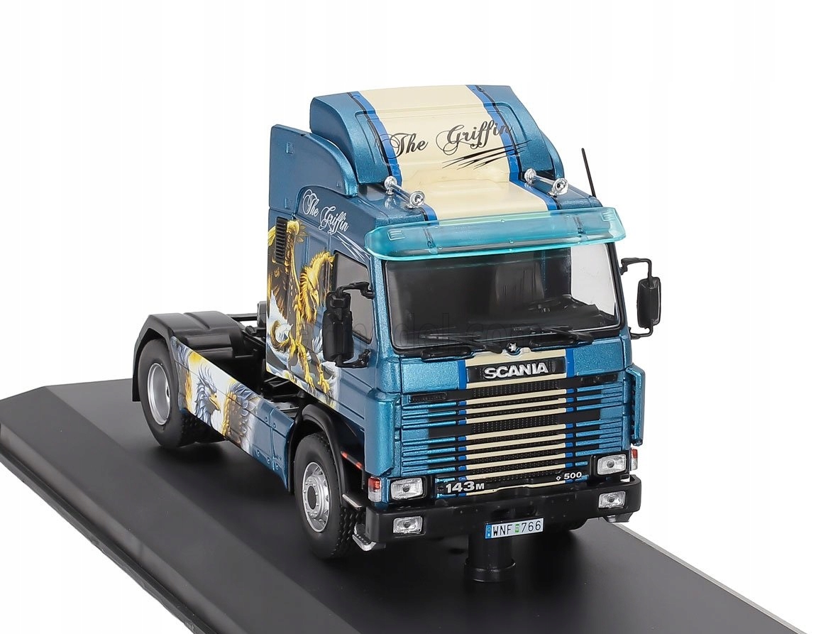 SCANIA 143M 1:43 METALOWY MODEL CIEŻARÓWKI