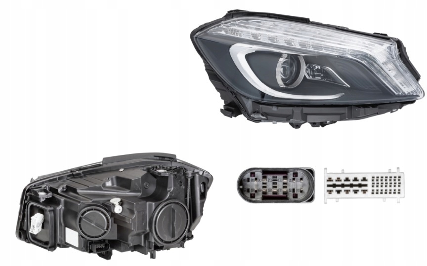 REFLEKTOR LAMPA PRAWY MERCEDES A KLASA W176 12-