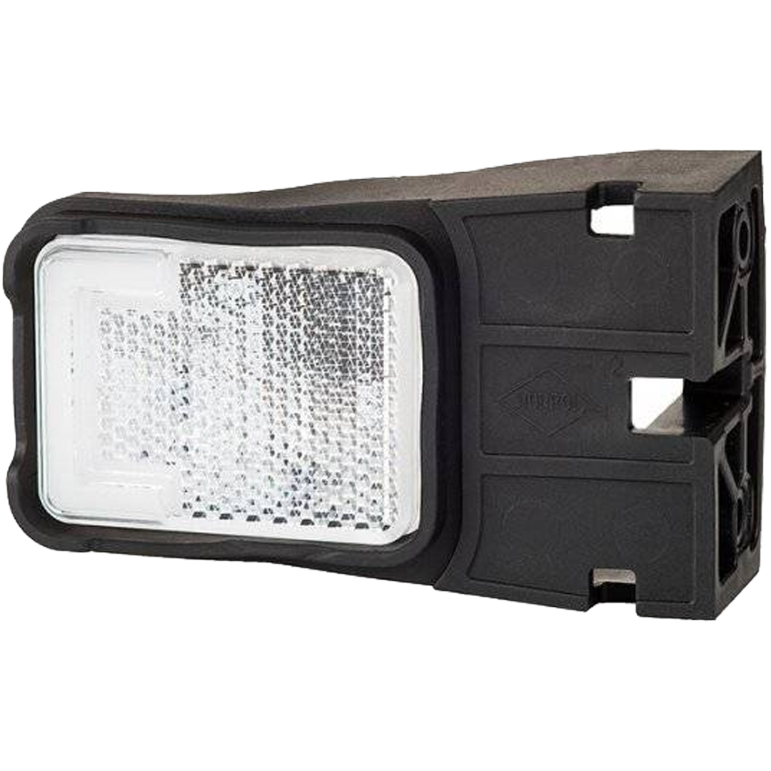 

Lampa obrysowa przednia biała z odblaskiem Horpol