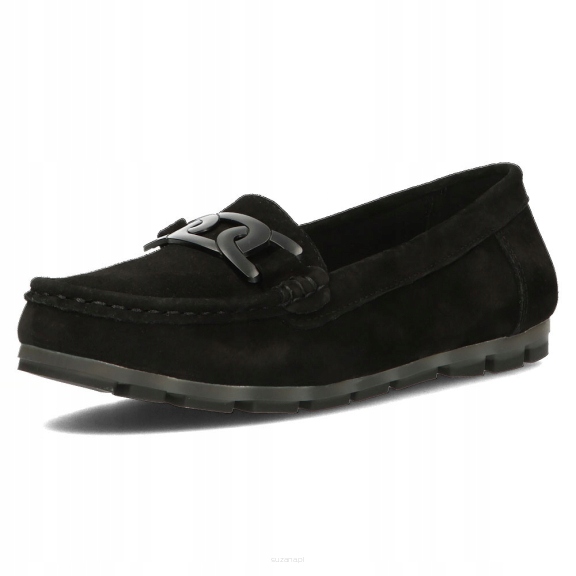 Czarne mokasyny damskie FILIPPO DP3630/22 r36 Płeć kobieta