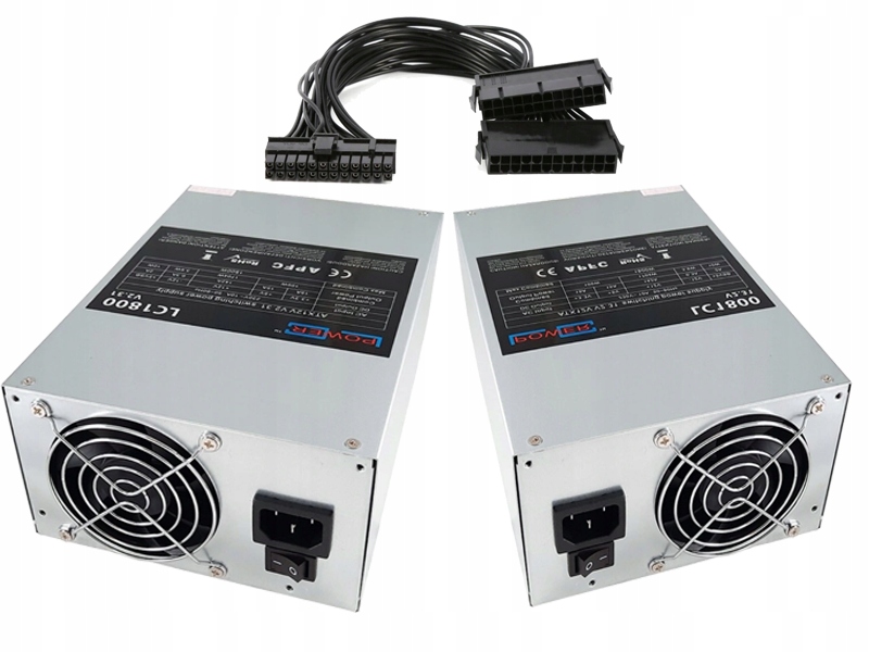 Napájecí Zdroj LC Power 3600W 80GOLD Pro Bagry 44xPCI-E