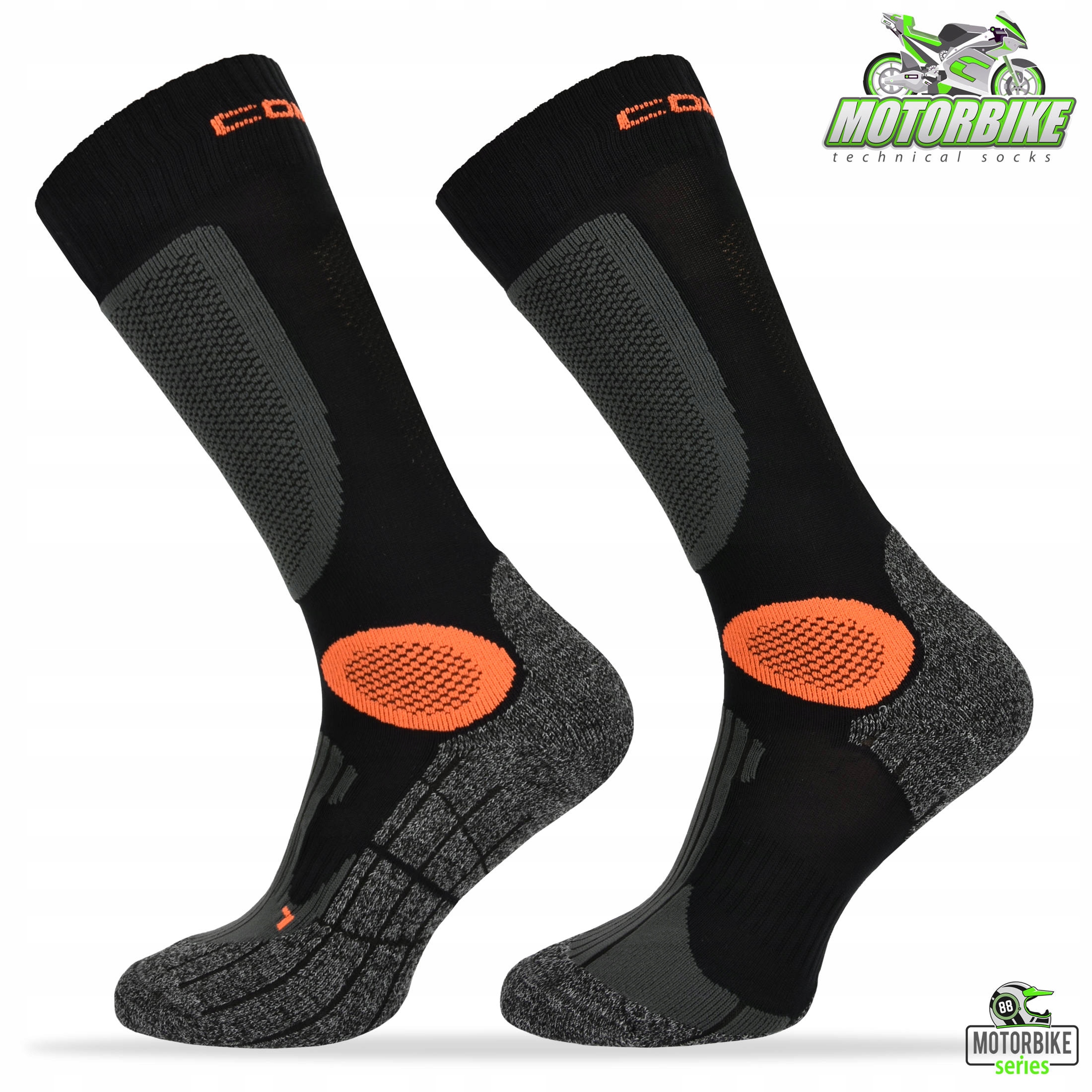 Podkolanówki motocyklowe Comodo MTB2 r. 43-46 Producent Comodo