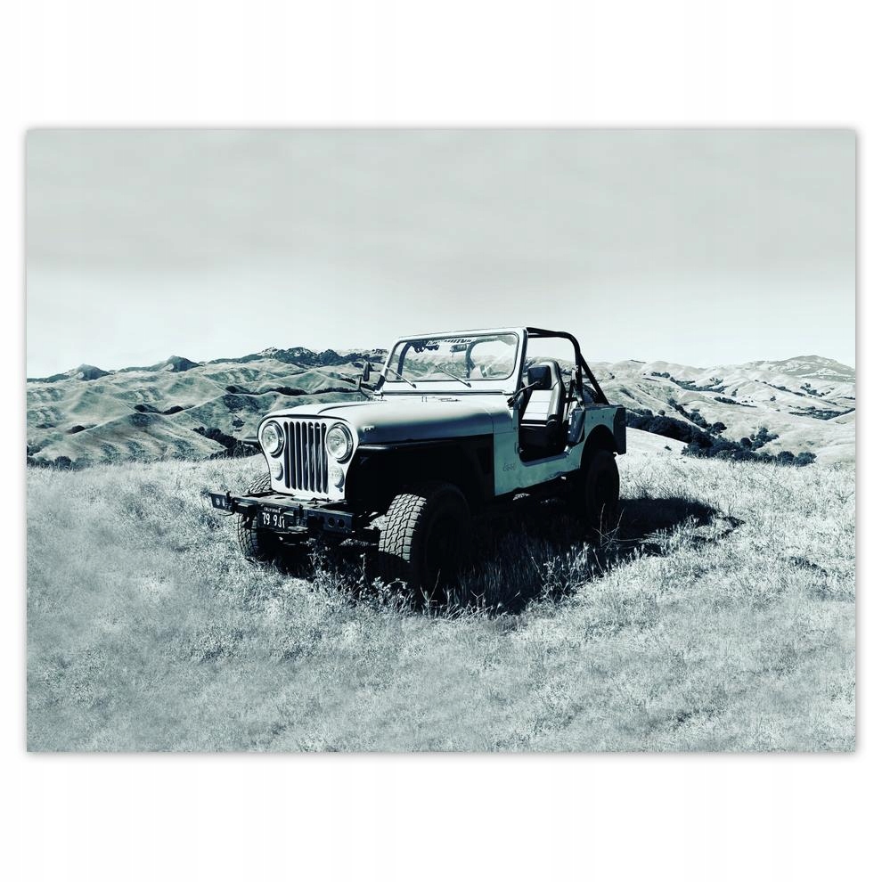 

Plakat 40x30 Jeep Wrangler Retro foto