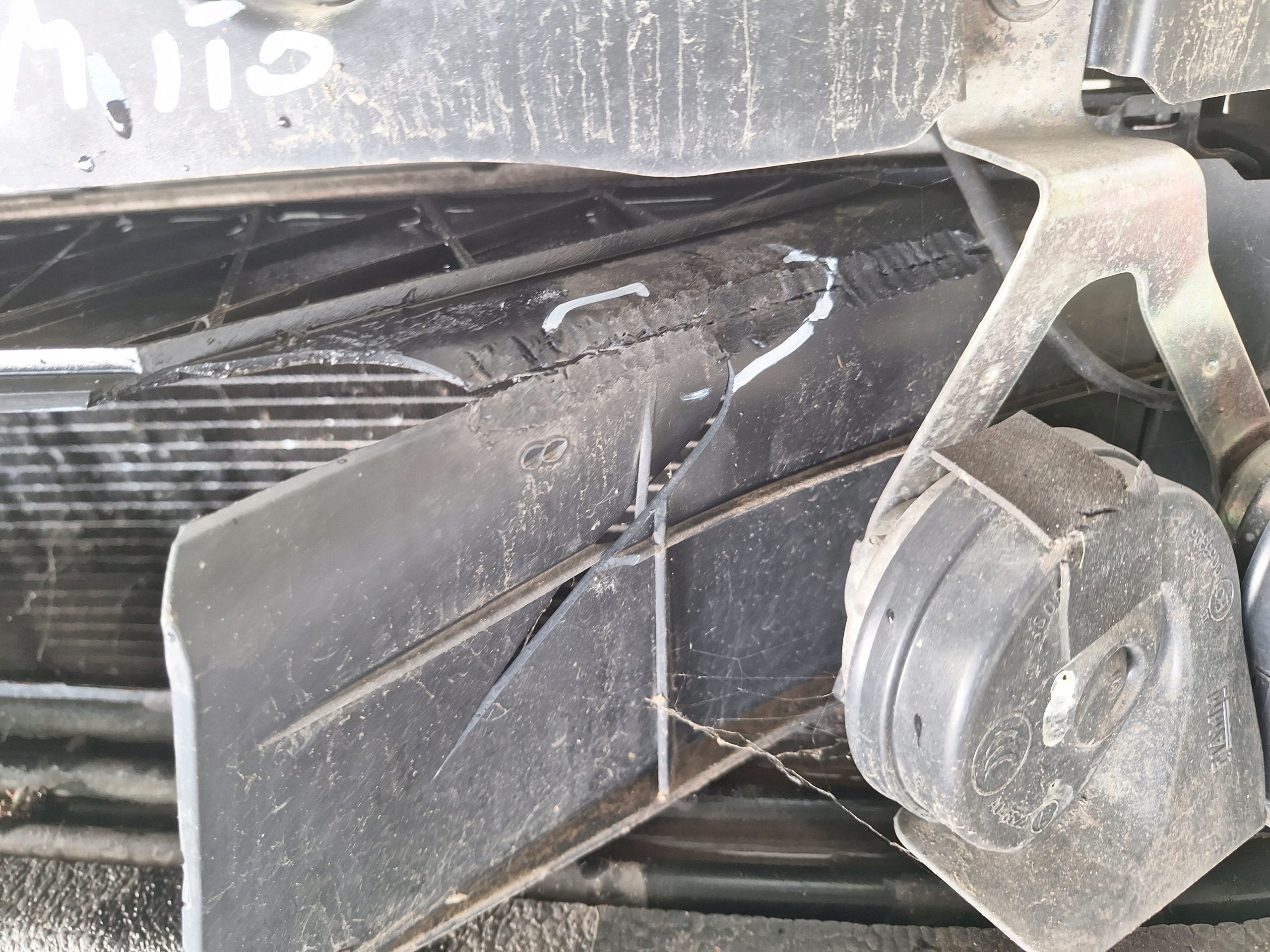 ALFA ROMEO MITO 08-> support panel for radiators JTD