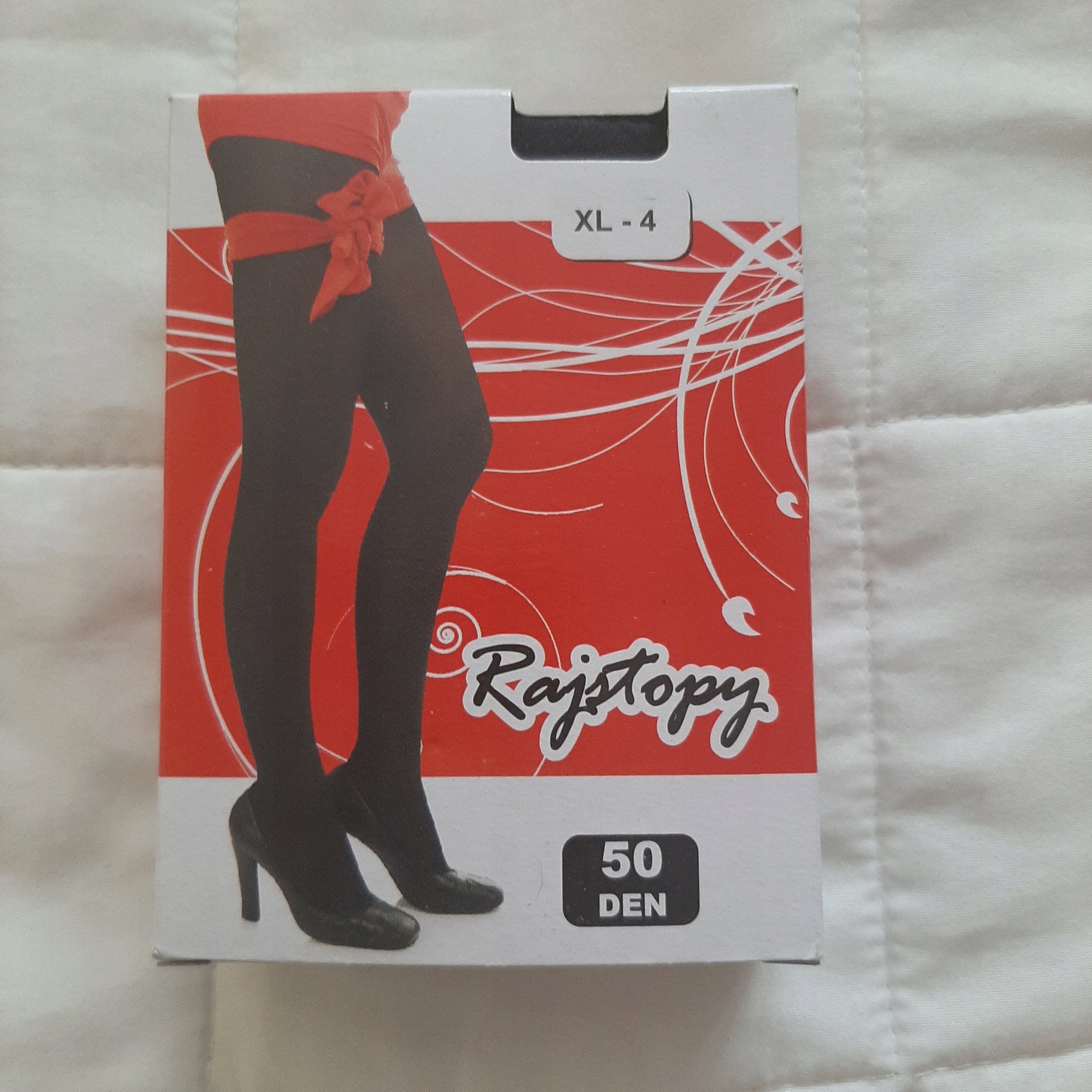 

nowe rajstopy 50 Den rozmiar 4 (XL) czarne