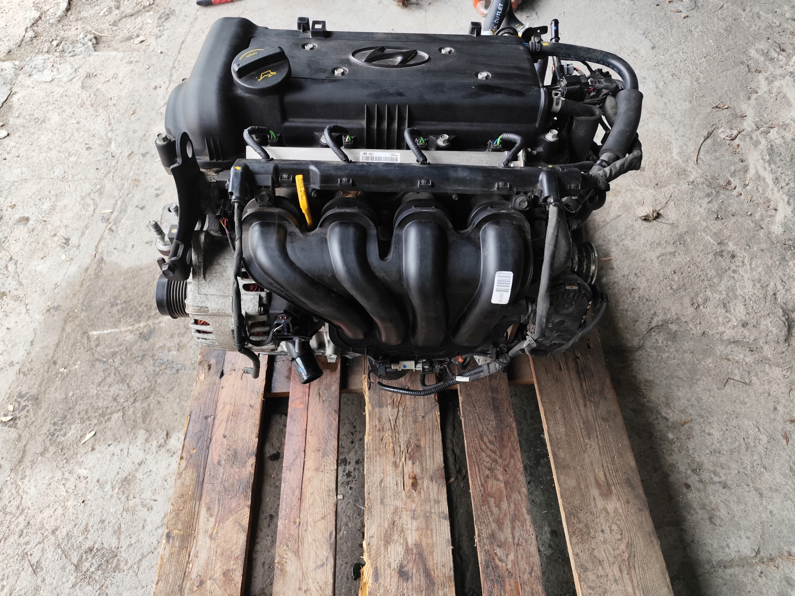 KIA VENGA HYUNDAI IX20 2019 engine 1.6B G4FC 55 TYS KM