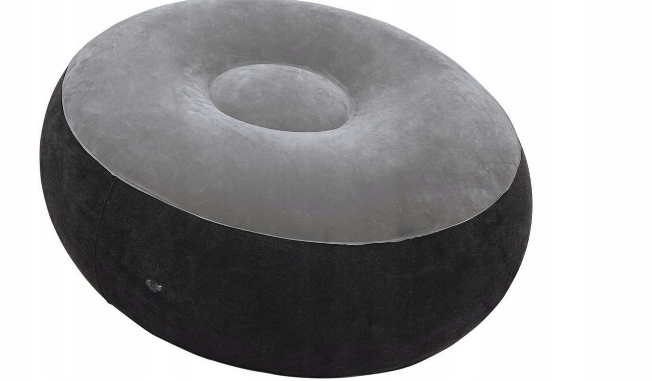 Sofa Nadmuchiwana Fotel Dmuchany Materac Jednoosobowy Intex + Podnóżek Model cqsf586