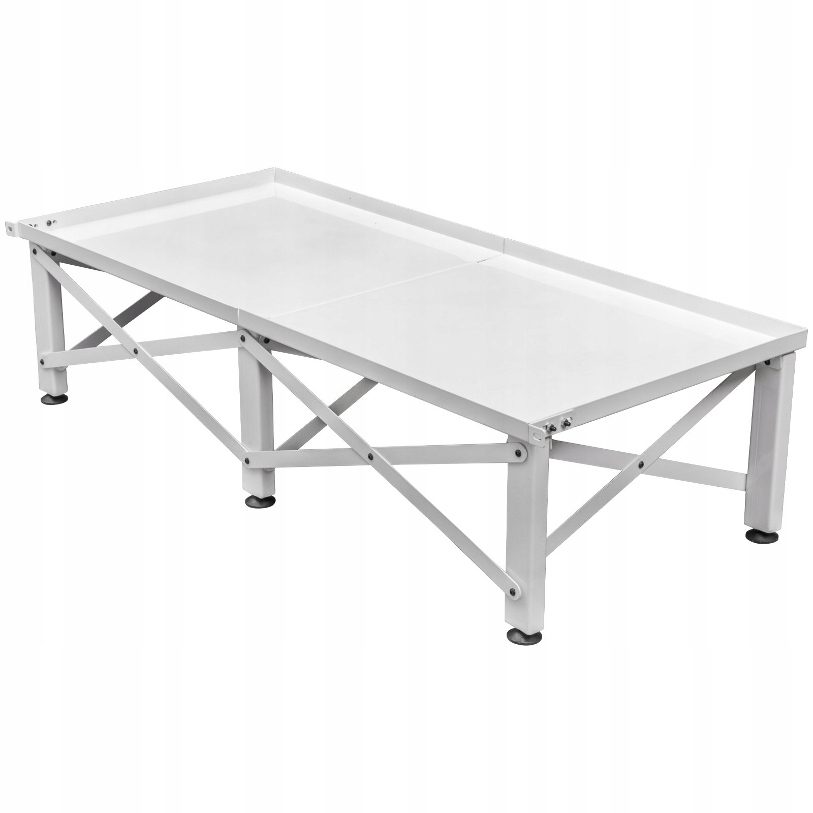 Plošina pod pračku domácích spotřebičů Základna 124 x 55 cm Nastavitelná Výška 30 cm