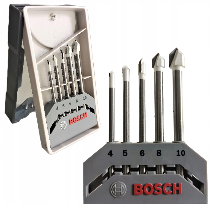 

Zestaw wierteł do płytek gresu szkła Bosch 4-10mm