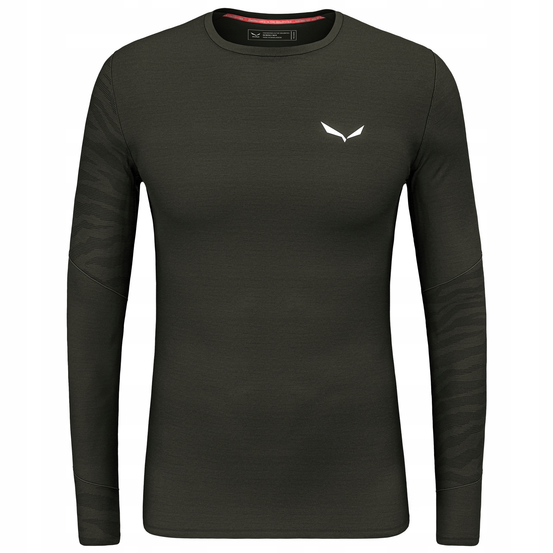 Pánský dlouhý rukáv Salewa Cristallo Warm zelený 00-0000028205_5280 vel. S