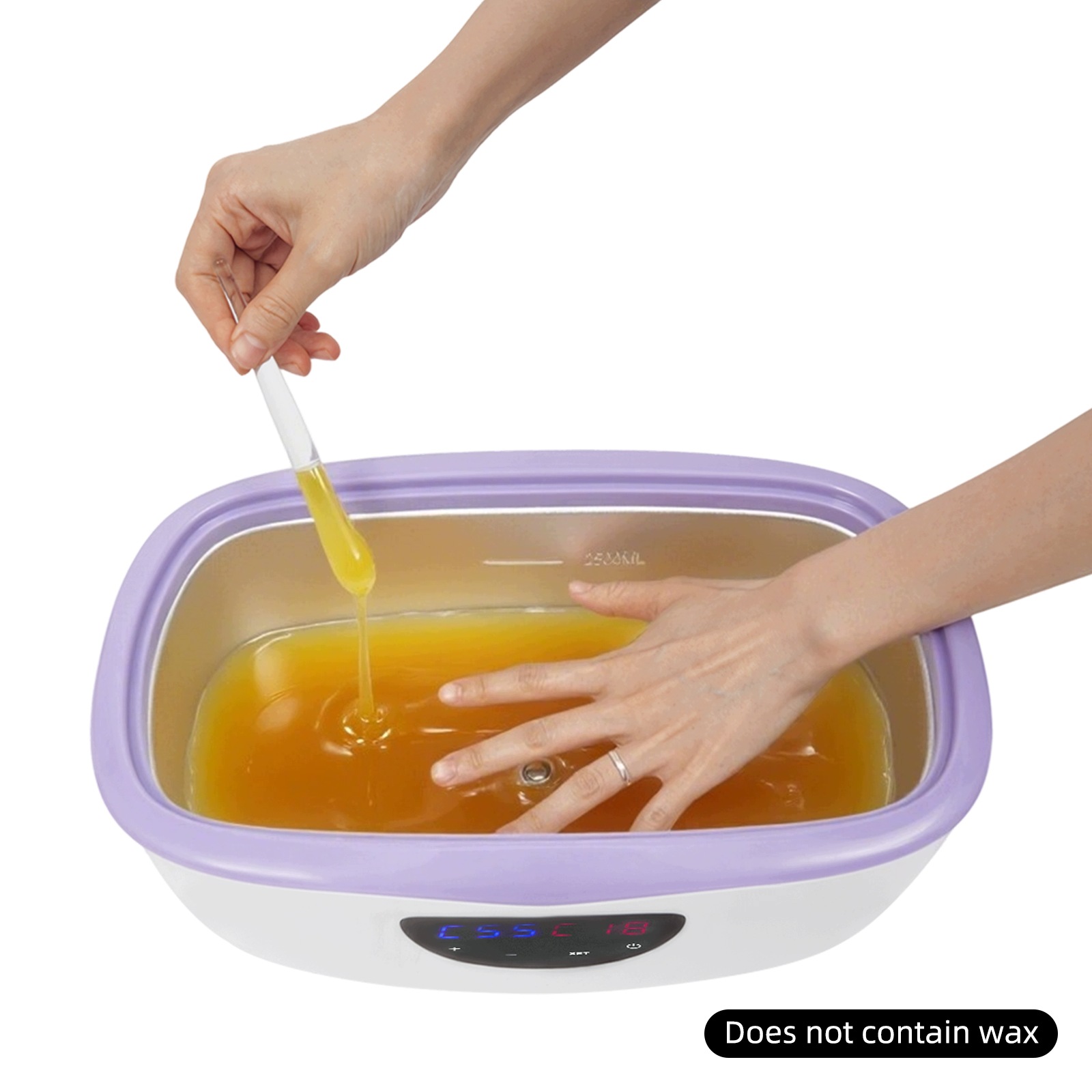 Parafínový Vosk Terapie Stroj 4000ML Fialová Evropský Standard