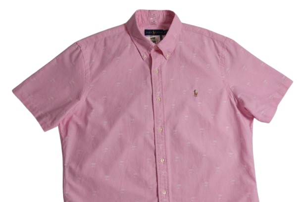 Ralph Lauren__nová Košile Na Léto Slim Fit Palmy__xl