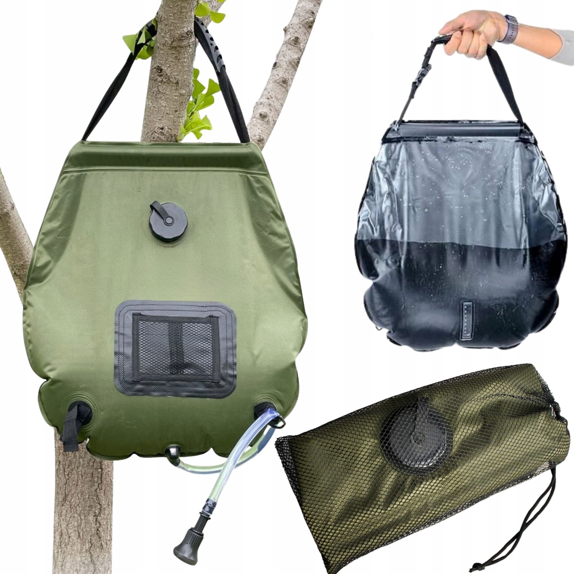 

Prysznic przenośny 20l turystyczny solarny camping